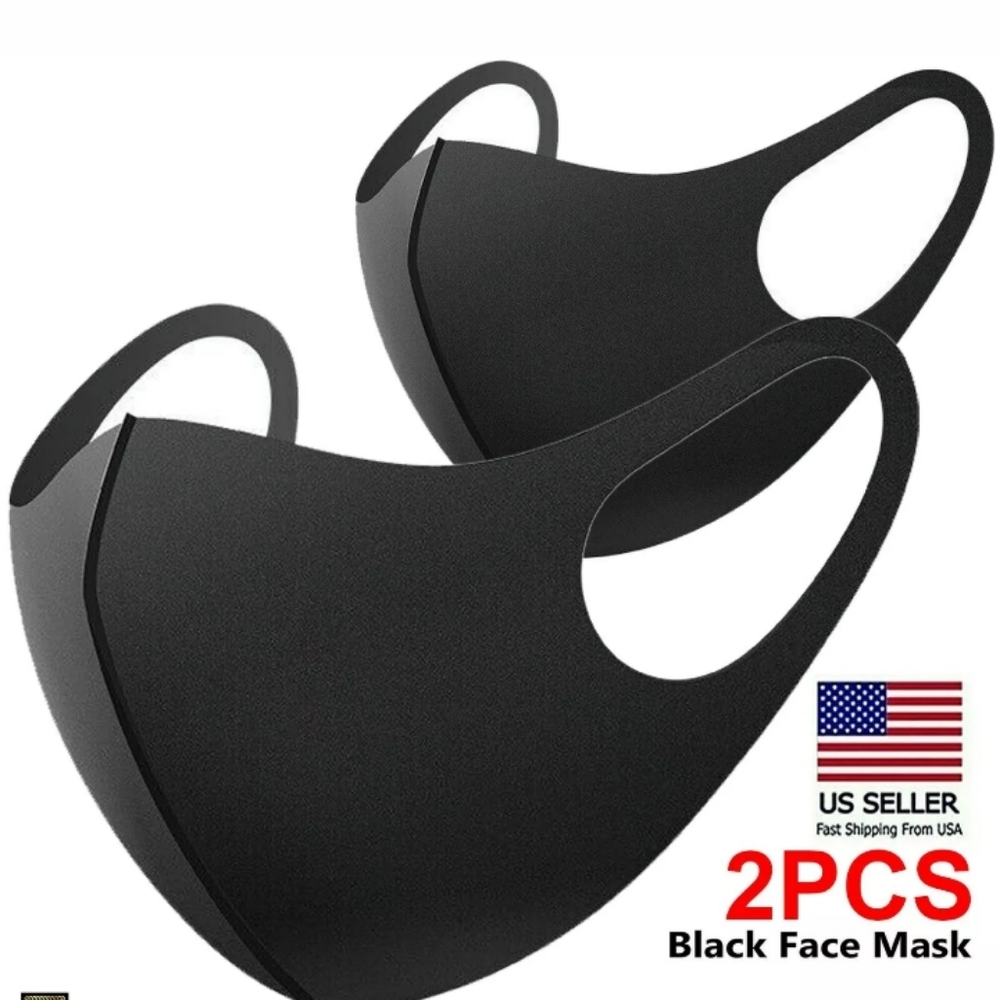 2 pc face mask